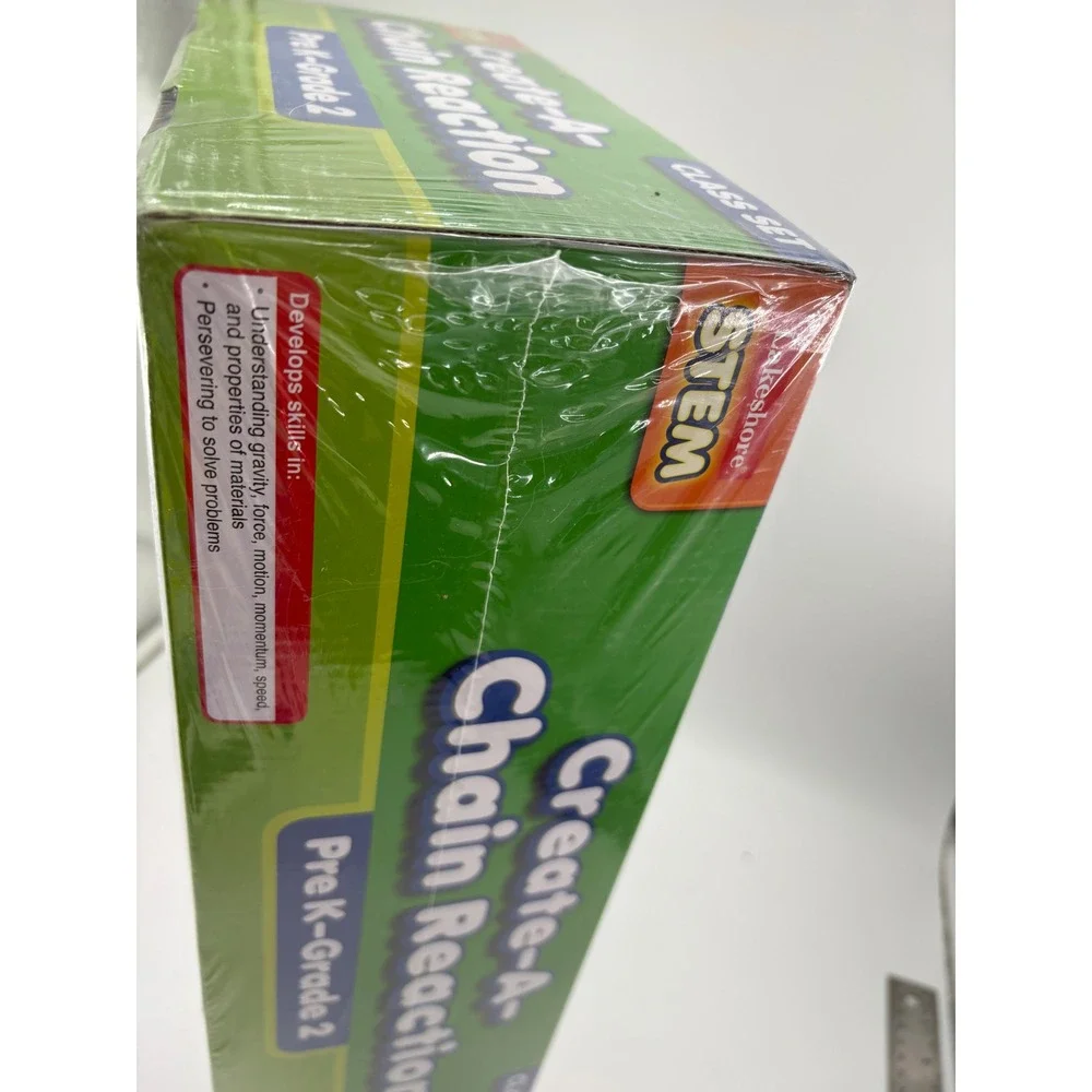 Lakeshore STEM Create-A-Chain Reaction Class Set PP566 Pre K-2 NIB SealedBox NOS